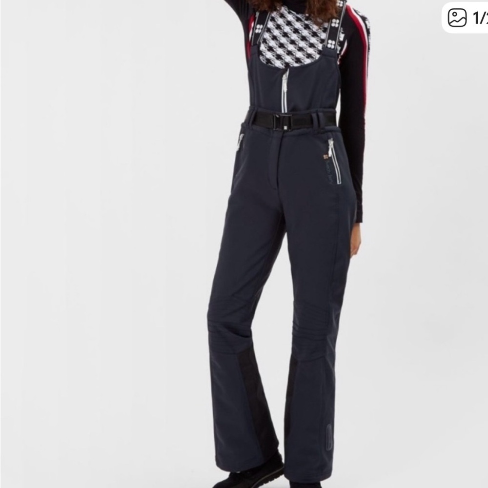 Sweaty Betty Black Astro Ski/Snow Bib